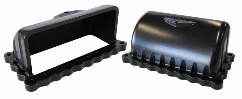 Af64-4400Blk Billet Burst Panel Deflector Shield – Black Anodized 1