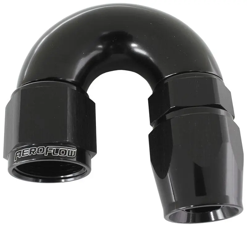 570 Series Ptfe 180-Degree Swivel Hose End Fitting, -10An, Black - Af576-10Dblk 1