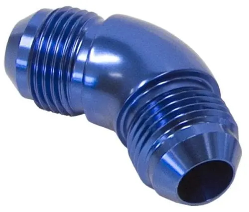 -3An 45° Full-Flow An Union – Stainless Steel Straight Fitting For High-Pressure Lines 1