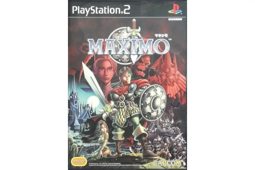 ***Hold***Sony Scei Ps2 Game Capcom Maximo 魔界英雄記 馬克西莫 遊戲 日版 Slpm62127 (Buy-65414) 1