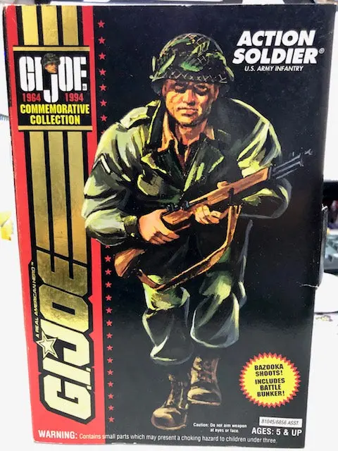 Hasbro Gi Joe Commemorative Collection Action Soldier Us Army Infantry Figure (Spk-81045) 1