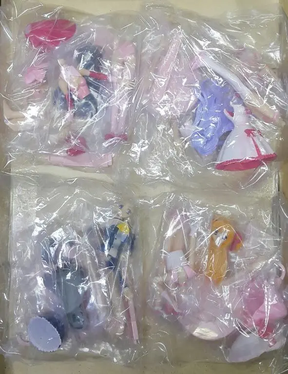 Bandai 45479 甜蜜偶像 榊瑞樹 桐生琴葉 野野宮舞 貓谷海羽 別色版 盒蛋套裝 Cosmix Figure Collection Plus Lovely Idol Mizuki Sakaki Kotoha Kiryu Mai Nonomiya Miu Nekoya Variant Color Set (Buy-Mc) L 2