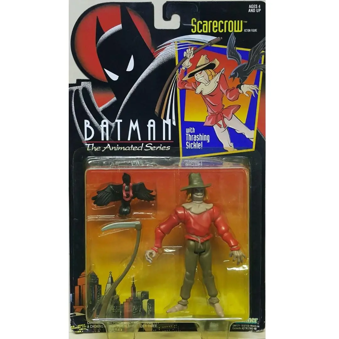 Kenner 63999 蝙蝠俠動畫系列 稻草人 Batman The Animated Series Scarecrow Action Figure With Thrashing Sickle (Buy-Spk 倉) 1141088011 1