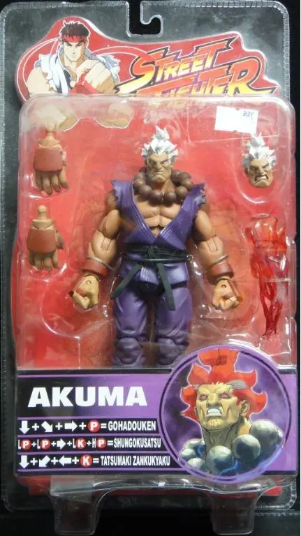 Sota Toys 街頭霸王 豪鬼 Street Fighter Round 4 Akuma Purple Suit White Hair (Buy-01051) 1