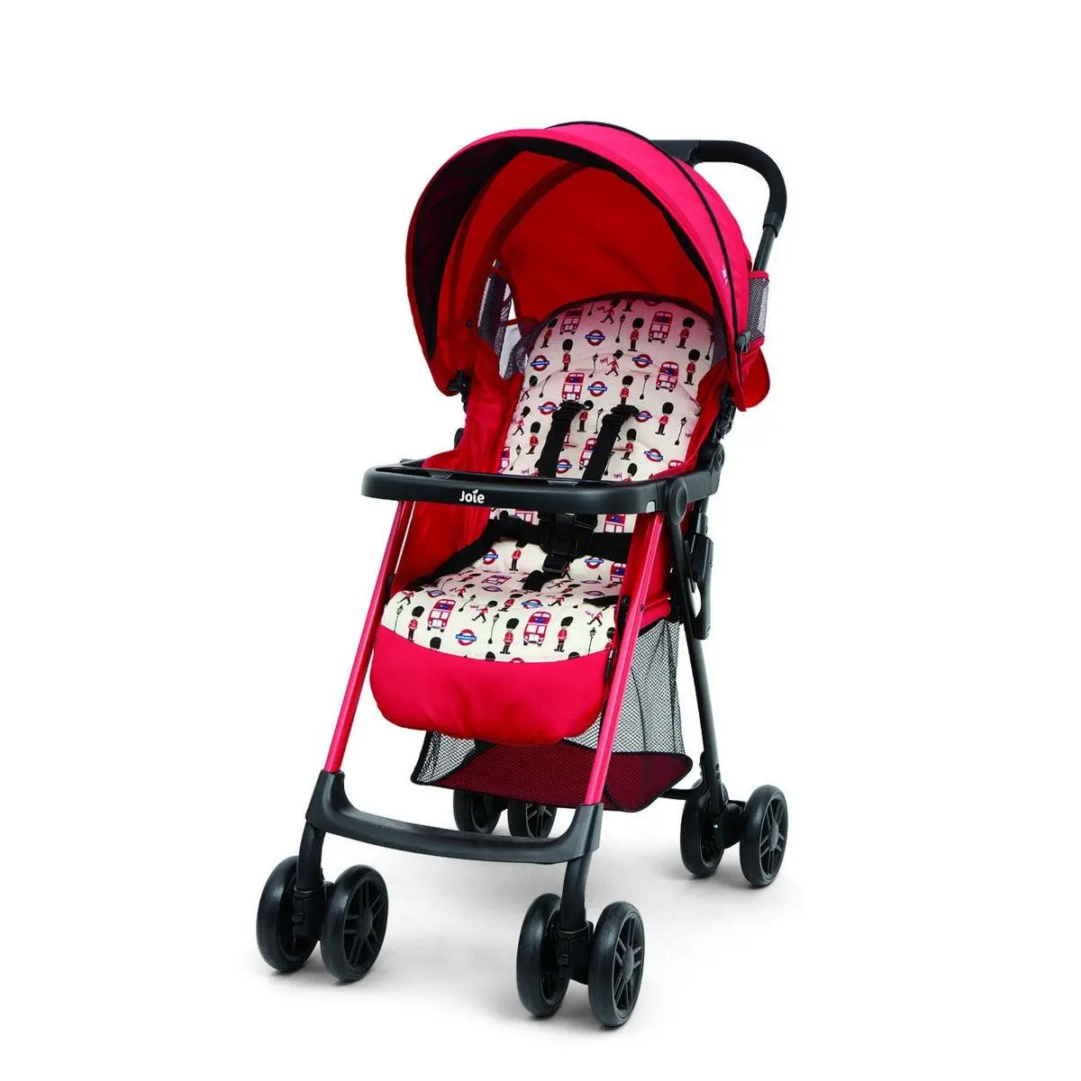 Joie Aire Lite Soldier Red - Stroller With Automatic Fold For Ages 0-3 Years 1