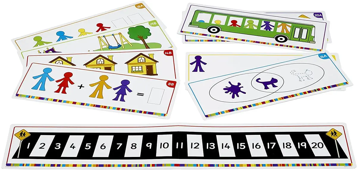 Learning Resources All About Me Family Counters Activity Cards Multicolor 2