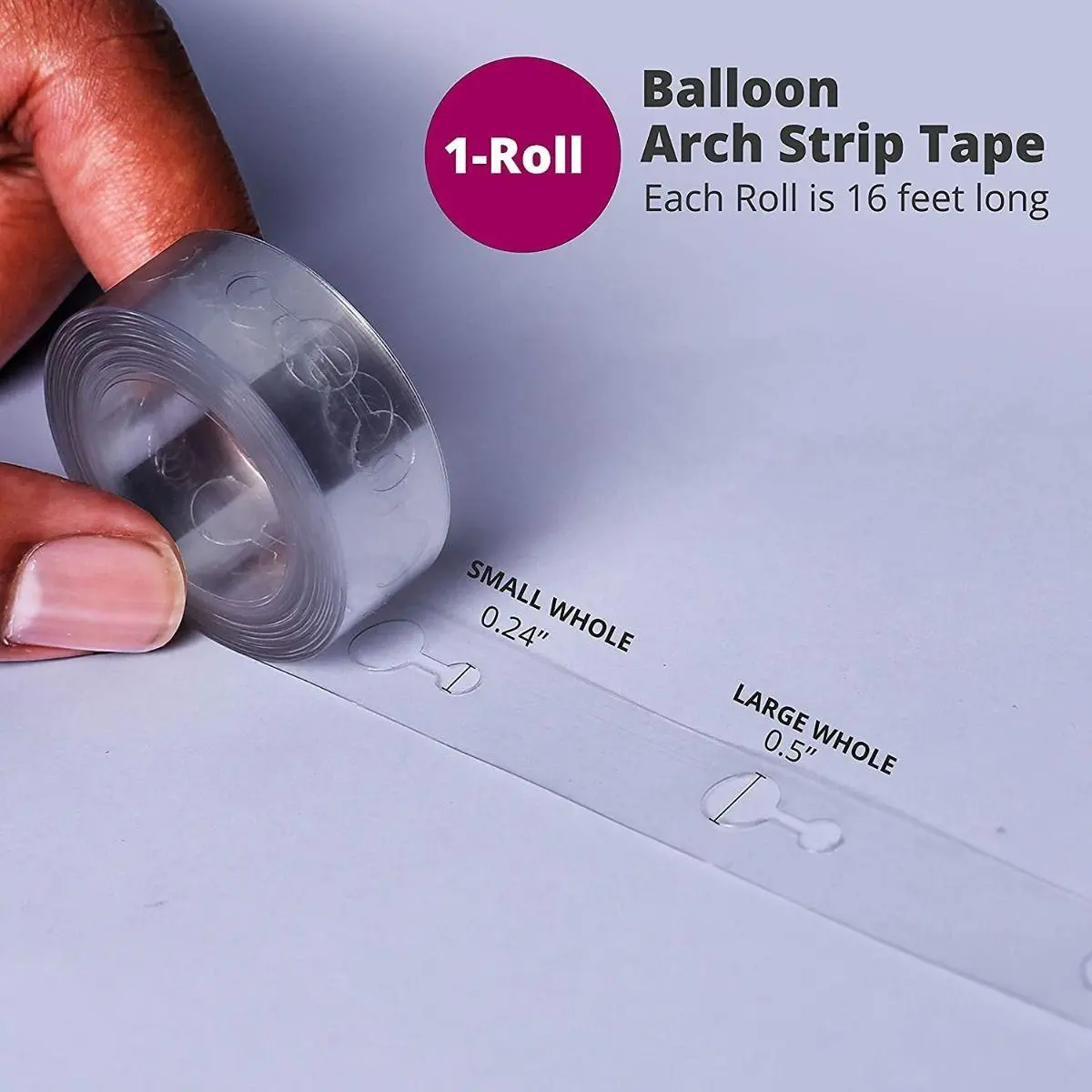 Partycorp Balloon Garland Arch Making Tape Contains 114 Pcs Dot Glue, 1 Roll 1