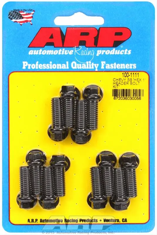 Arp 100-1111 Chromoly Header Bolt Kit – High-Torque Exhaust Fasteners 1