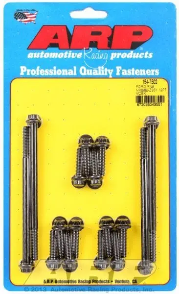 Black Oxide 12-Point Valve Cover Bolt Kit – Ar154-7502 1