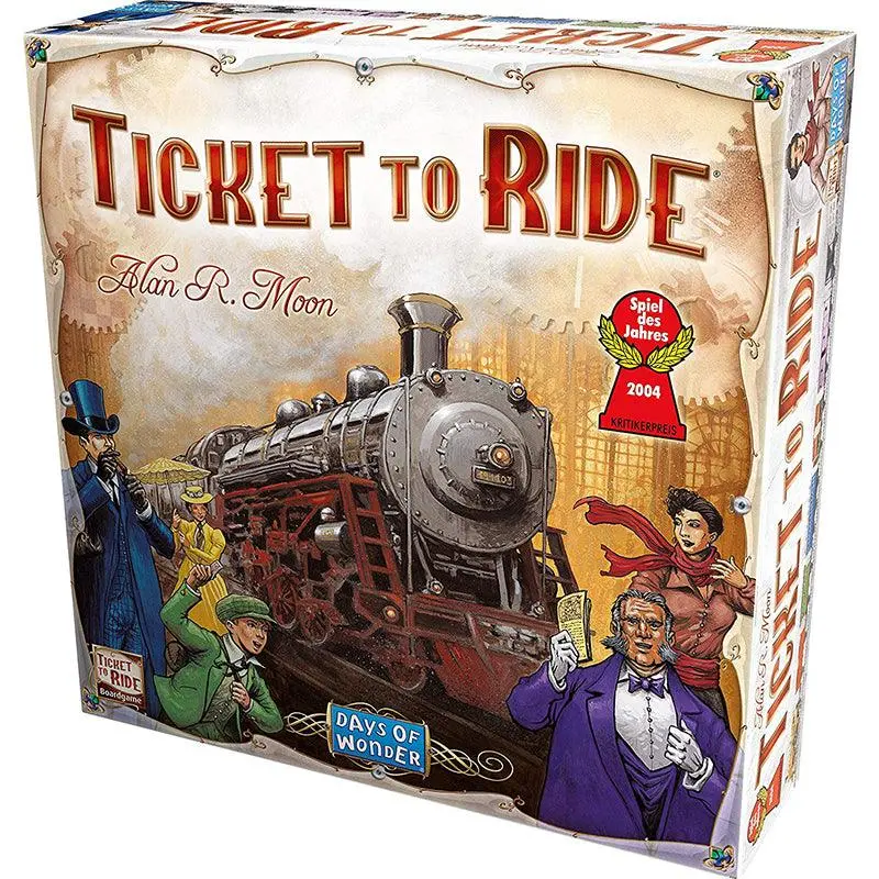 Asmodee Ticket To Ride Board Game 1