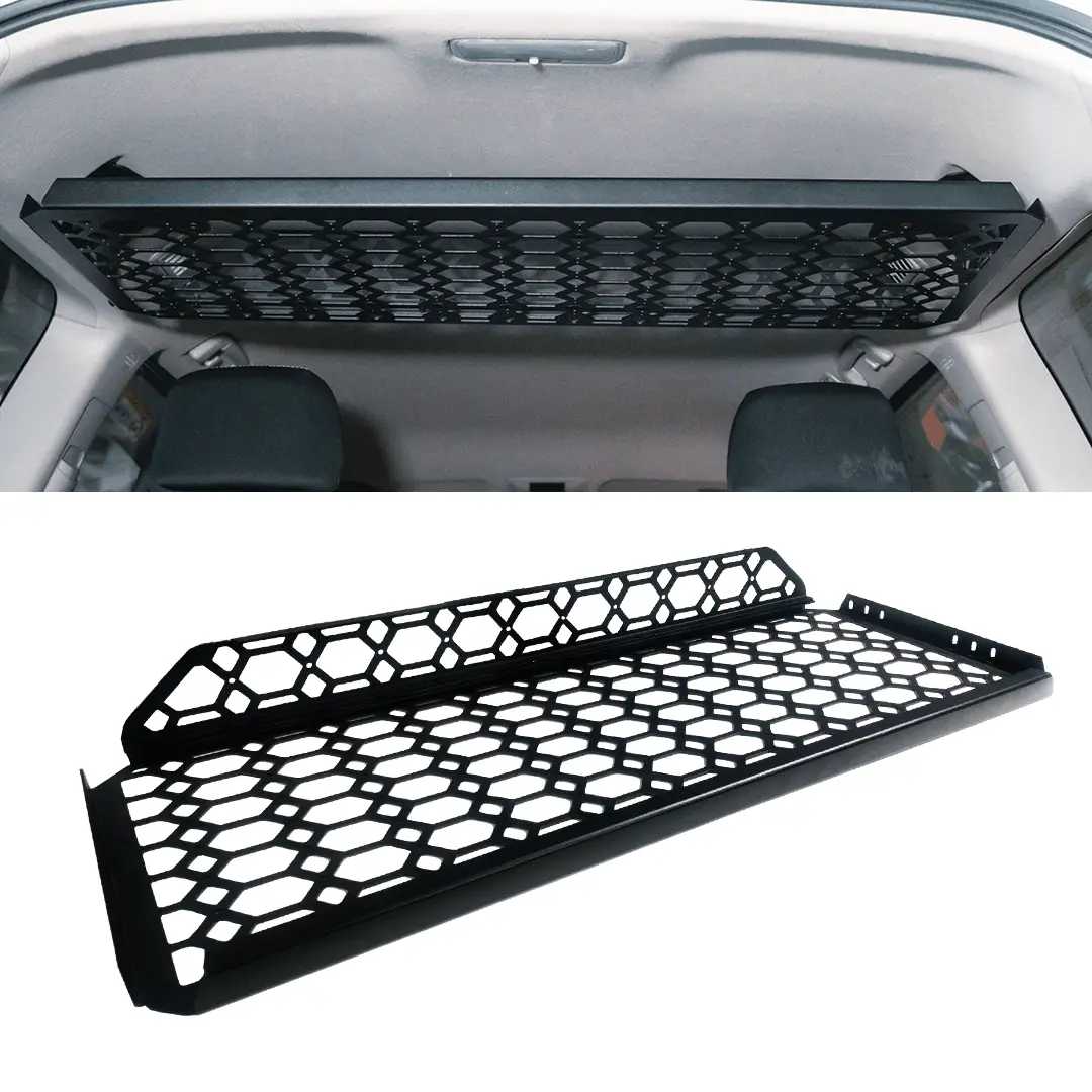 Rear Cargo Roof Shelf | Molle Panel Suits: Prado 150 09-Current 1