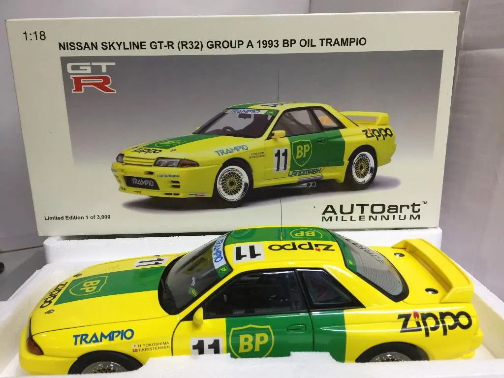 Autoart 1/18 Nissan Skyline Gt-R R32 Group A 1993 Bp Oil Trampio #11 (89381) (Piu) 1
