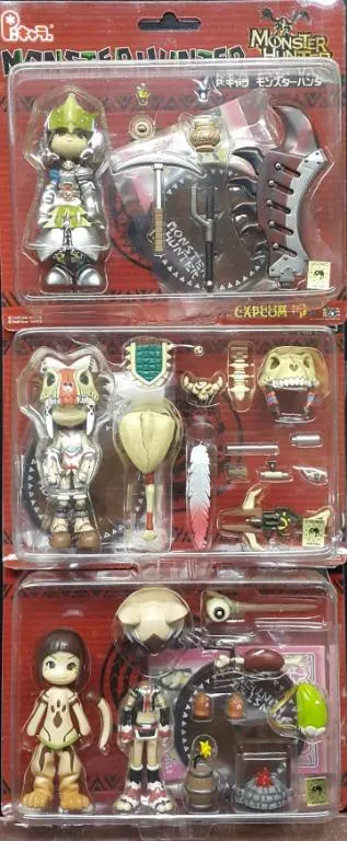 Vance Project 33579 33580 33581 魔物獵人 套裝 Baby Sue Pinky Character Capcom Monster Hunter Set (Buy-Mc) 存 1