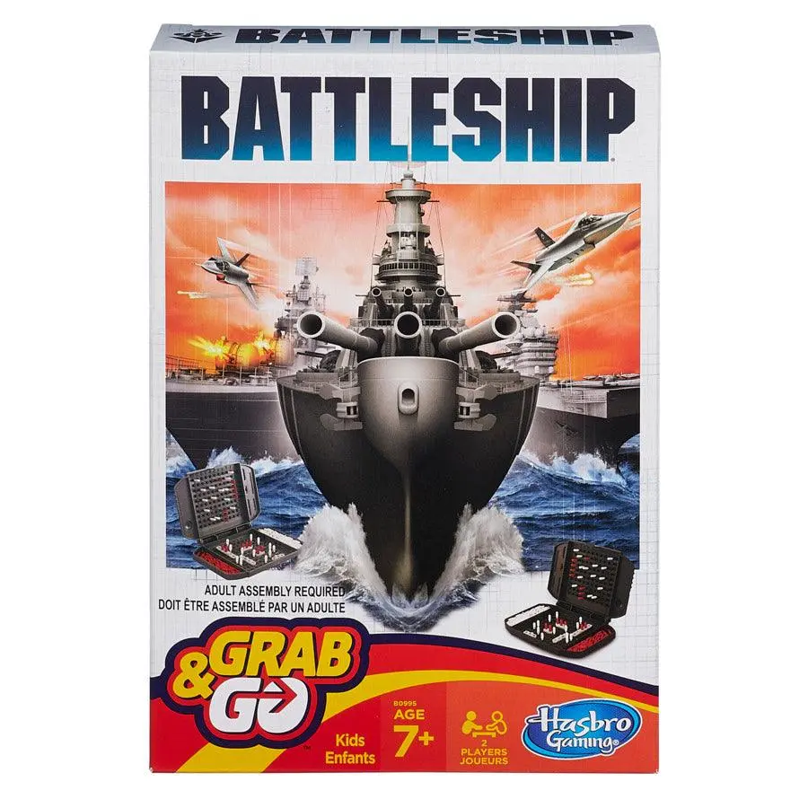 Hasbro Gaming Battleship Grab And Go Game (Travel Size) 1