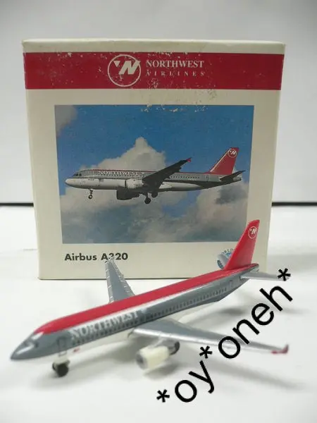 Herpa Wings 1/500 Northwest Airlines Airbus A320 (501507) 1