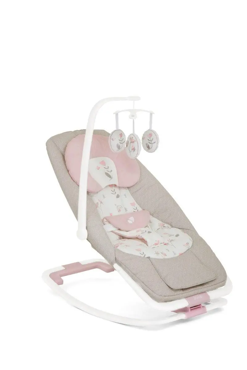 Joie Dreamer Rocker And Bouncer Flowers Forever - With 3 Position Reclining Seat For Ages 0-1 Years 1