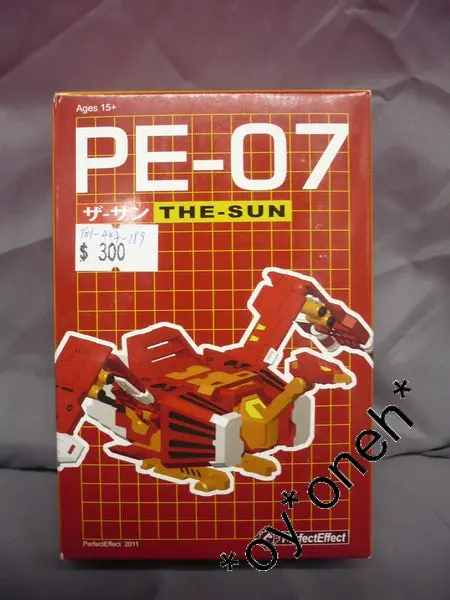 Perfect Effect Transformers 變形金剛 Pe-07 The-Sun (Toy-447-189) B19145074 1