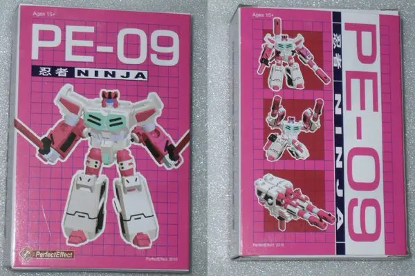 Perfect Effect Transformers 變形金剛 Pe-09 Ninja 忍者 (Toy-305-191) B19632353 1