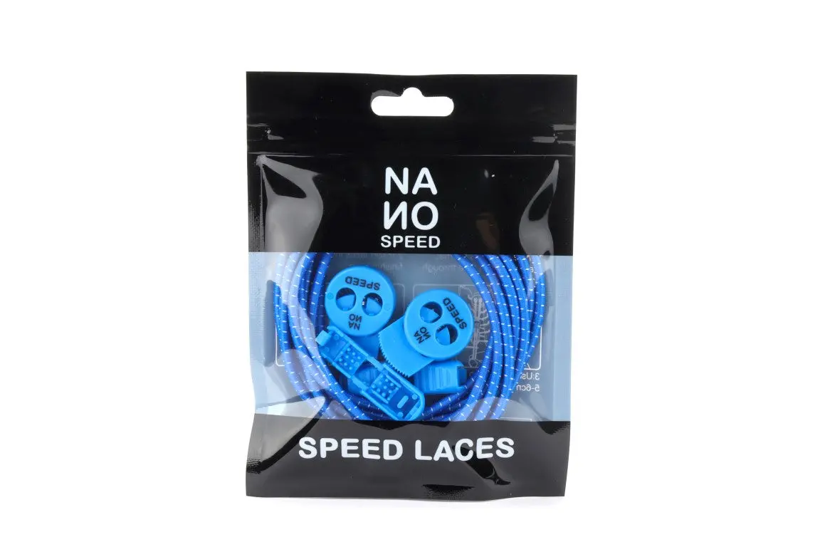 Nano Speed Laces Royal Blue 1