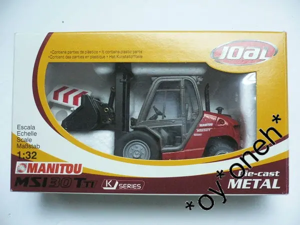 Joal 1/32 Manitou Msi-30T Ti K-Series Lift Truck (002054) (Piu91) 1