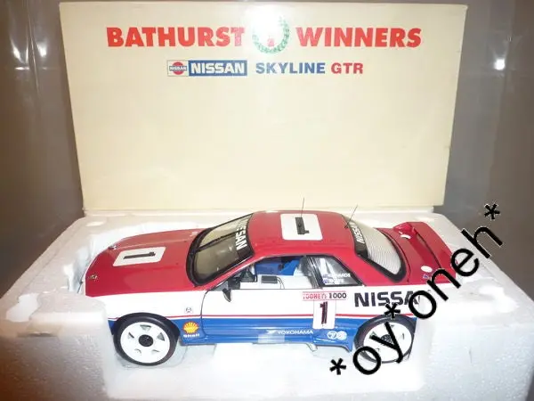 Kyosho Biante 1/18 Nissan Skyline R32 Gt-R Bathurst Winner 1991 Tooheys 1000 08336A (05275) (Piu) 1