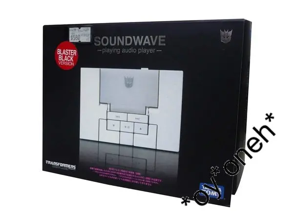 Takara Tomy 變形金剛 黑音波 音頻播放器 Transformers Music Label Blaster Black Soundwave Audio Player 79162 (Piu-467) B23657540 1