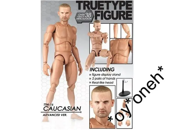 1:6 Hot Toys Ttm16 Ttm 16 Truetype Body (Advanced Ver.) (Piu223) B24280184 1