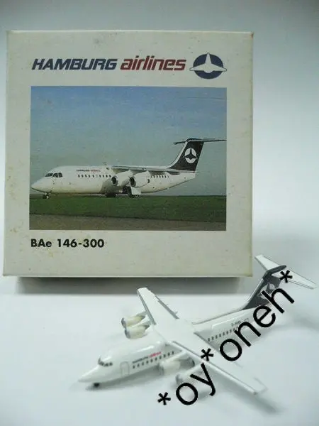 Herpa Wings 1/500 Hamburg Airlines Bae 146-300 (509602) (Buy) 1