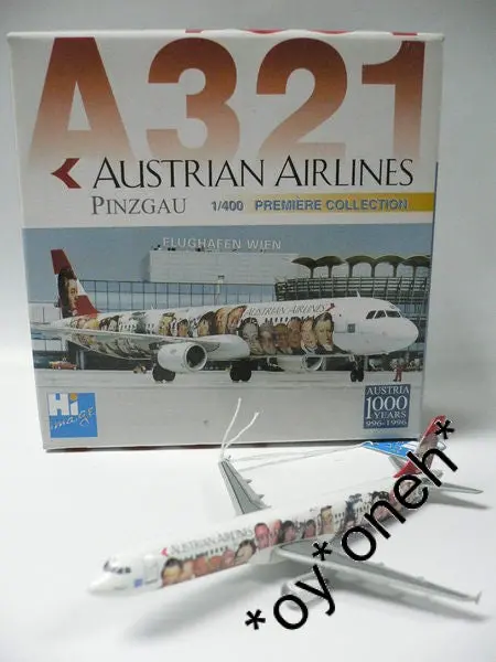 Dragon Wings 1/400 Austrian Airlines Pinzgau Airbus A321 Oe-Lbb (55055) (Buy) 1