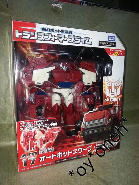 Takara Tomy 變形金剛 領袖之路 博派 鑛石技師 Transformers Prime Am17 Autobot Swerve With Arm Micron 45827 (Man-144) B26822267 1