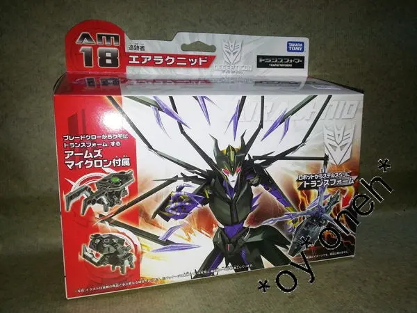 Takara Tomy 變形金剛 領袖之路 狂派 追跡者 Transformers Prime Am18 Decepticon Airachnid 45828 (Man-142) B26823039 1