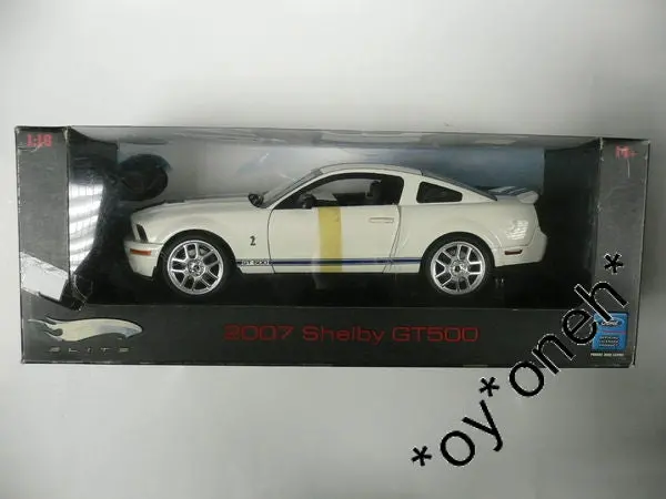 Hotwheels 1/18 Ford 2007 Shelby Gt500 (31140) (C788-359) 1