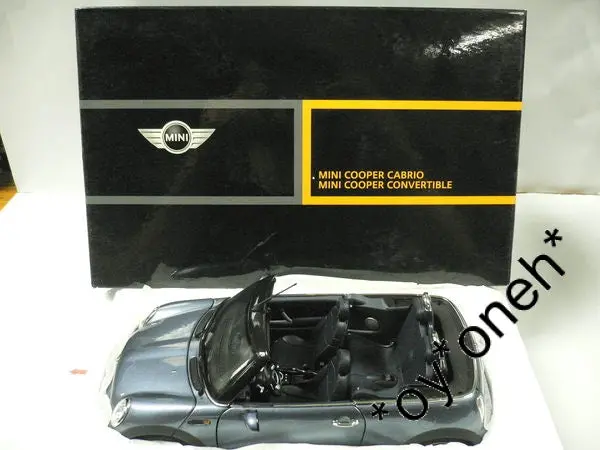 Kyosho 1/18 Mini Cooper Convertible Purple Blue 09087 (Piu150) 1