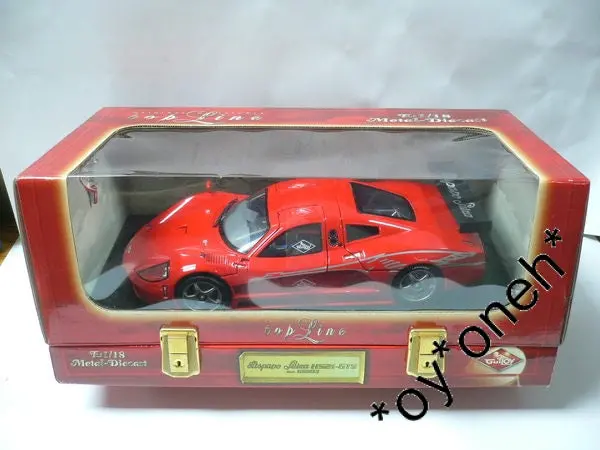Guiloy 1/18 Hispano Suiza Hs21-Gts Red (68503) (C802-195) 1