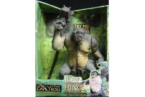 Toy Biz 81095 魔戒首部曲 魔戒現身 食人妖 The Lord Of The Rings The Fellowship Of The Ring Electronic Sound & Action Cave Troll Hammer Slamming (Lotr) 1