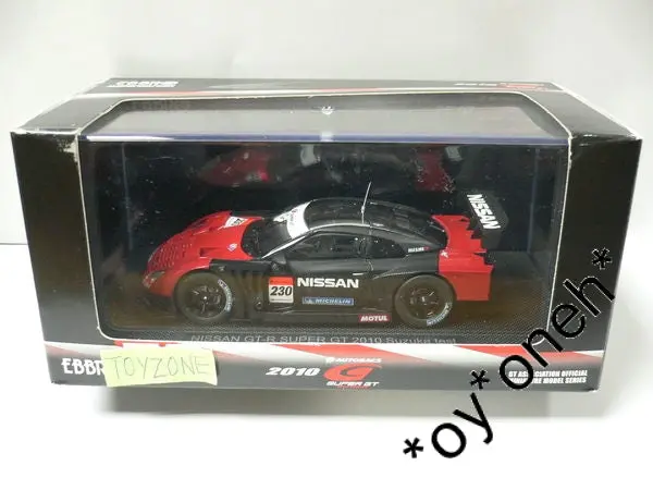 Ebbro 1/43 Nissan Gt-R Suzuka Test Super Gt 500 2010 #230 Red Black (44316) (Piu104) 1