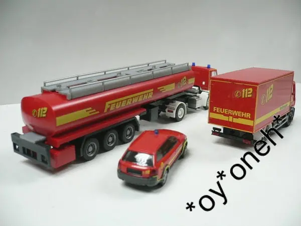 Rietze 1/87 Feuerwehr 112 Germany Fire Department Set 消防車 (99039) (Buy) 2