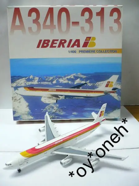 Dragon Wings 1/400 Iberia 西班牙國家航空 Airbus A340-313 F-Wwjb (55007) (Wkg) 1