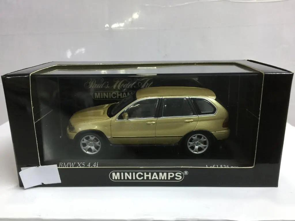 Minichamps 1/43 Bmw X5 2000 Light Yellow (431 028471) (03366) (Piu50) 1