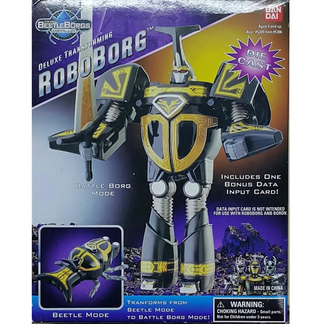 Bandai Saban's Beetle Borgs Metallix Deluxe Transforming Roboborg (Buy-05306-Spk) 1