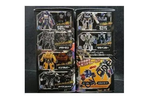Takara Tomy A.R.T.S 10312 變形金剛 電影 柯柏文 麥加登 大黃蜂 鐵皮 音波 盒蛋套裝 Transformers Movie Ez Collection 2014 Optimus Prime Megatron Bumblebee Ironhide Soundwave Grinder Set (Buy-Spk) 存 2