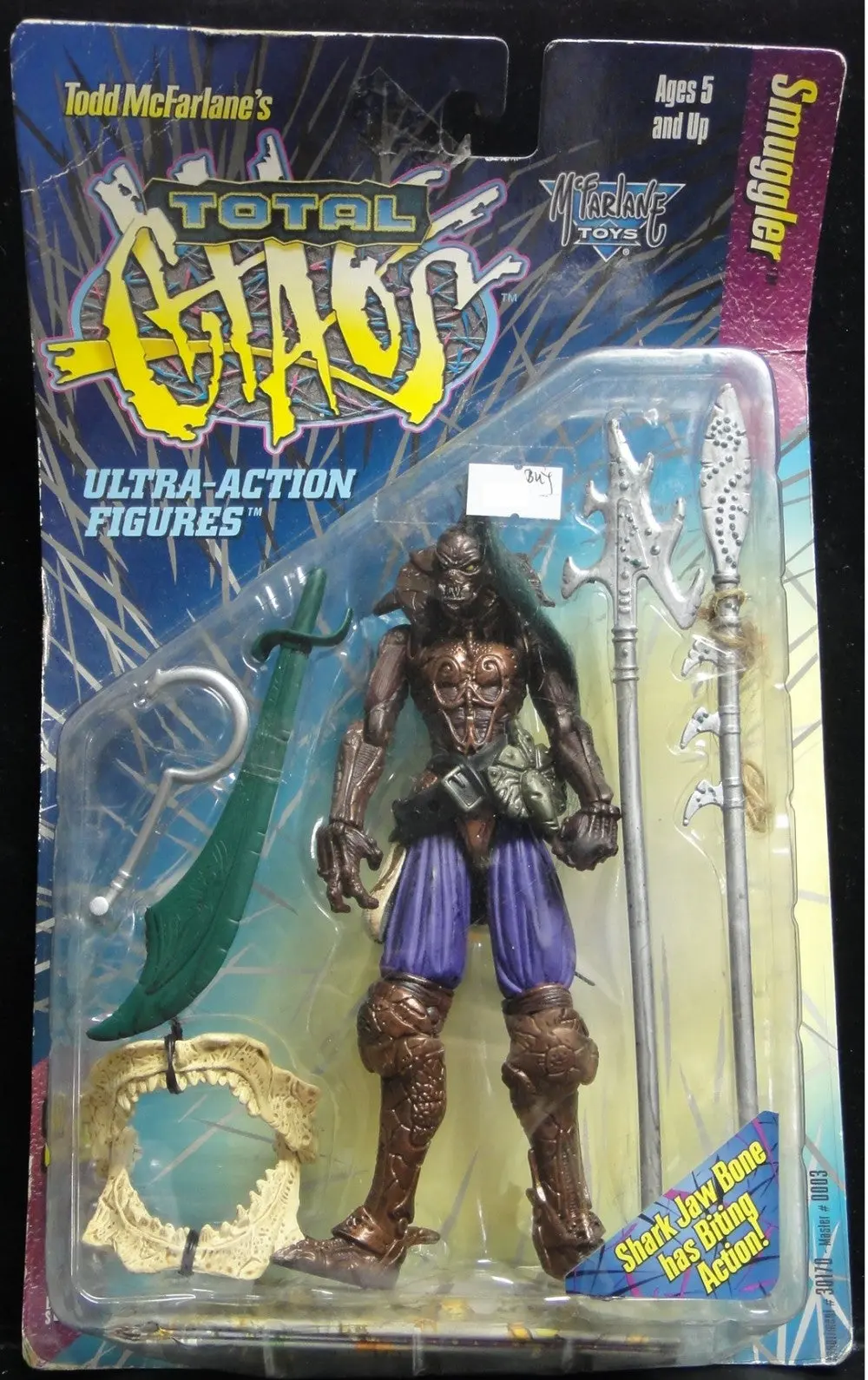 Mcfarlane Toys Todd Mcfarlane's Total Chaos Series 2 Ultra-Action Figures Smuggler (Buy-30172) 1