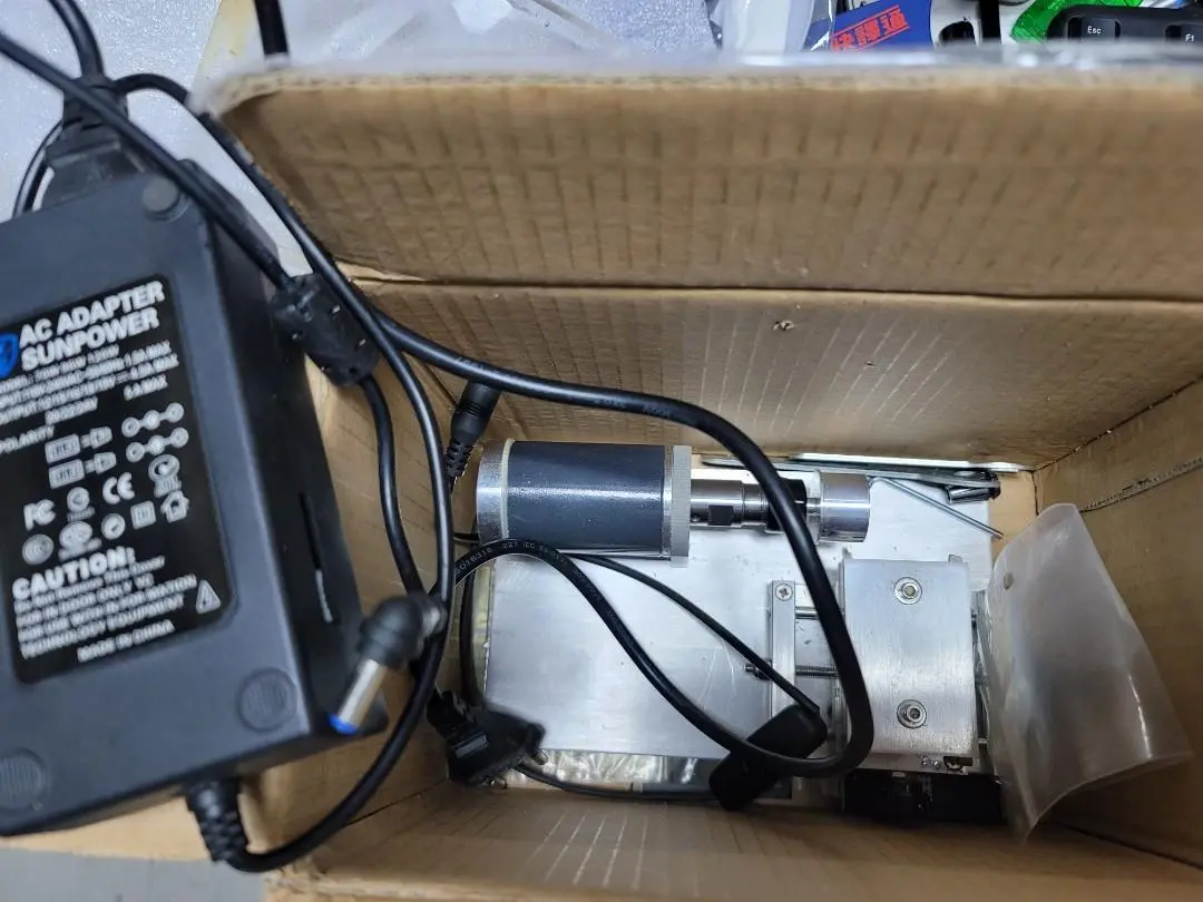 迷你四驅車用磨呔機 磨呔器 磨軚用車床 1