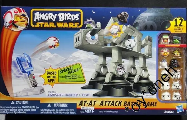 Hasbro 憤怒鳥 星球大戰 Angry Birds Star Wars At-At Attack Battle Board Game 81253 (Piu/Kw276-100) 1