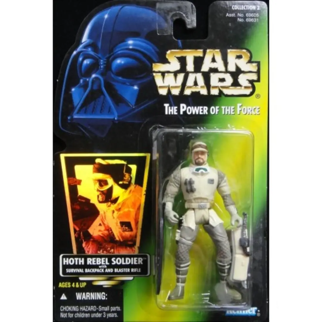 Kenner Star Wars Hoth Rebel Soldier Survival Backpack Blaster Rifle (Wkg-69631) 1