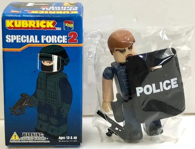 Medicom Kubrick 100% Msfs 特種部隊 Special Force 2 警察 Police (A) Spk-17025Pa 1