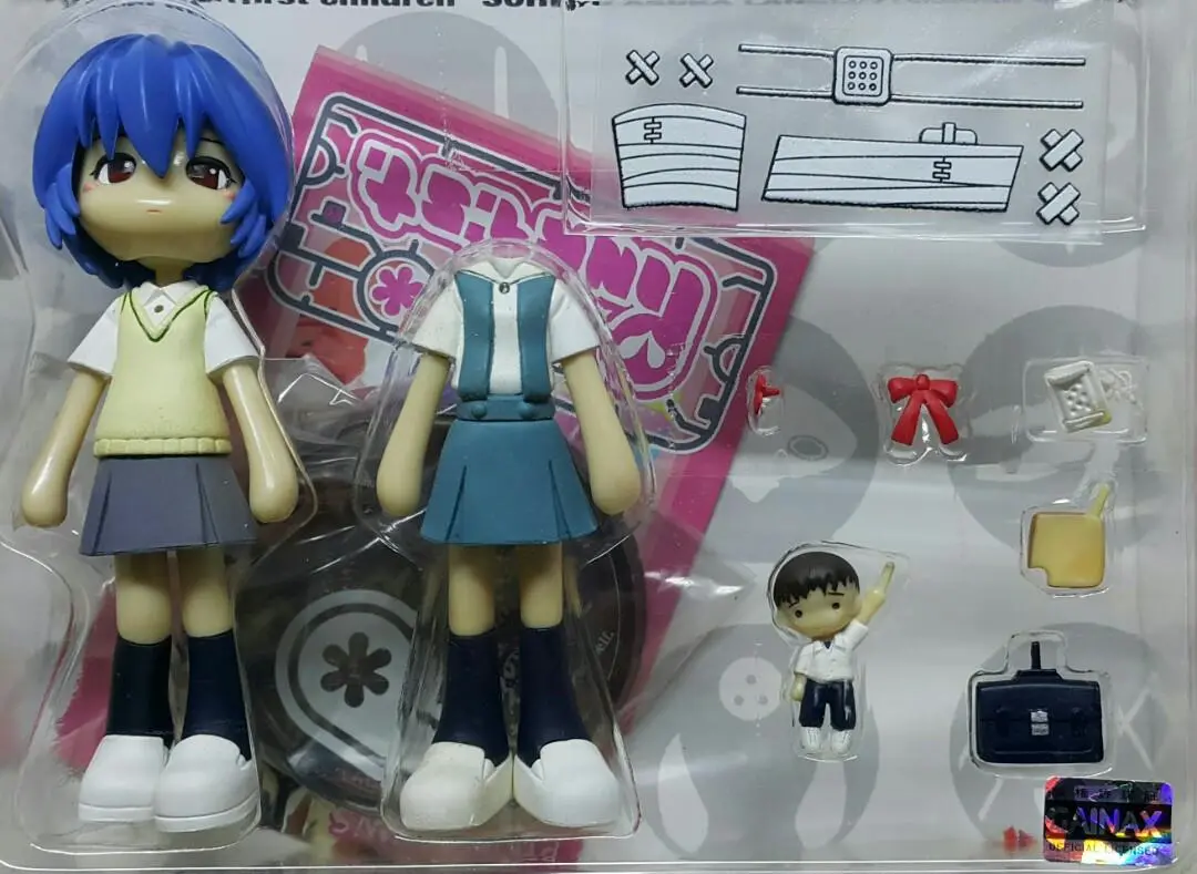 Vance Project 33554 33555 新世紀 Eva 福音戰士 綾波麗 惣流·明日香·蘭格雷 套裝 Baby Sue Pinky Character Gainax Project Eva Pc2012 Ayanami Rei: First Children Pc2013 Sohryu Asuka Langley: Second Children Set (Buy-Mc) 存 2