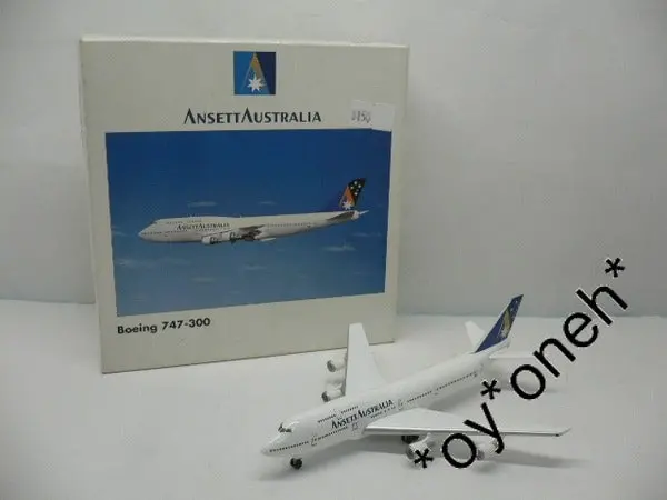 Herpa Wings 1/500 Ansett Australia Boeing 747-300 (503921) 1