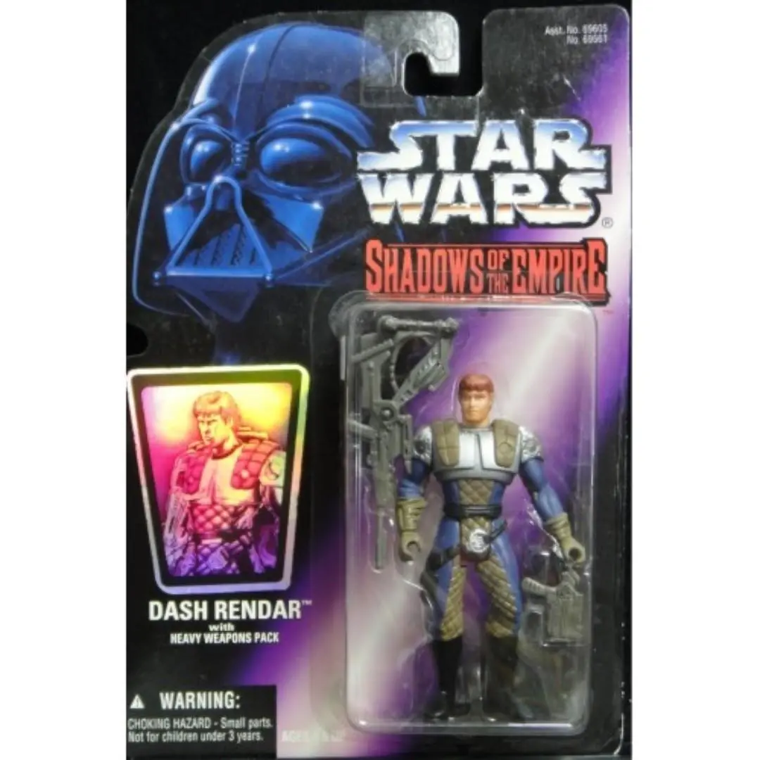 Kenner 星球大戰 Star Wars Shadows Of Empire Dash Rendar W/ Heavy Weapons (Wkg-69561) 1