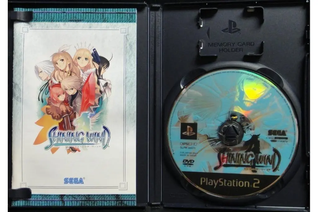 Sony Scei Playstation 2 Ps2 Sega Shining Wind 世嘉 光明之風 遊戲日版 Slpm66671 (Buy-83174) 2